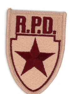 PATCH RESIDENT EVIL R.P.D DESERT 3,5" IRON ON - Picture 1 of 1