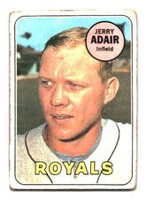 1969 Topps  # 159 Jerry Adair