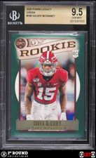 POP 1 Xavier McKinney RC BGS 9.5 2020 Panini Legacy Green Rookie Card Gisto /100