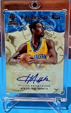 2008-09 SP Rookie Threads Scripted in Time Hilton Armstrong #SIT-HA Auto