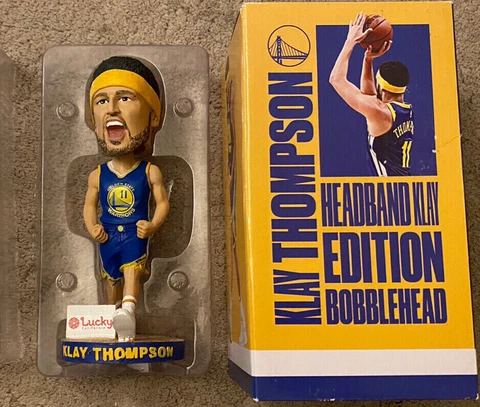 2019 Klay Thompson HEADBAND Bobblehead SGA Cover