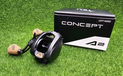 13 FISHING Concept A2 Gen II Baitcast Reel - LEFT HAND - 6.8:1 - A2-6.8-LH - Image 1 of 4