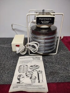 Vintage Sears Kenmore sprechender Gefrierschrank Eismaschine fehlende Abdeckung Ausrüstung - Bild 1 von 7