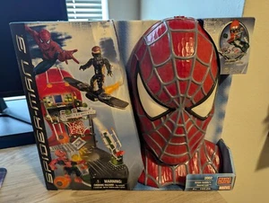 Rare Sealed In Box Mega Bloks Spider-Man 3 Green Goblin's Secret Lab - Picture 1 of 8
