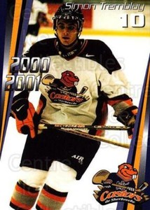 2000-01 Sherbrooke Castors #3 Simon Tremblay