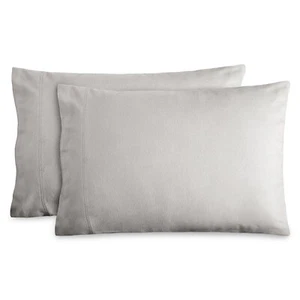 Flannel Pillowcase Set - 100% Double Brushed Flannel Cotton - Bare Home - Picture 1 of 40