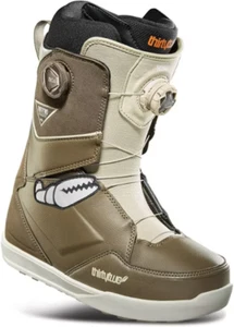 ThirtyTwo Men Lashed Double BOA Crab Grab Snowboard Boots (7) Brown / Tan - Picture 1 of 1