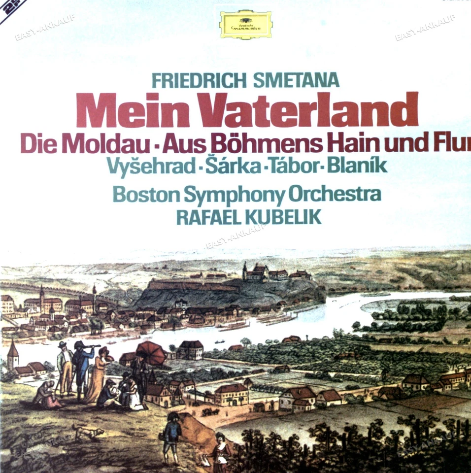 Smetana – Boston Symphony Orchestra, Rafael Kubelik - Mein Vaterland 2LP . - Image 1 of 1