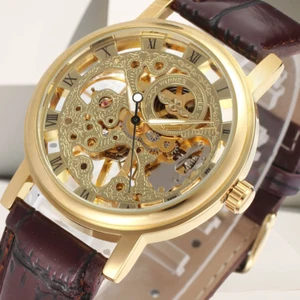 Montre Squelette Mécanique Homme Boitier Transparent - Bild 1 von 13