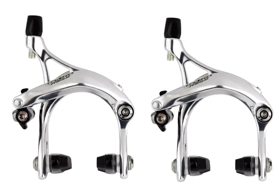 Juego de pinzas de carretera Tektro R539 delanteras y traseras plateadas 47-57 mm juego de frenos Foto 1 de 1