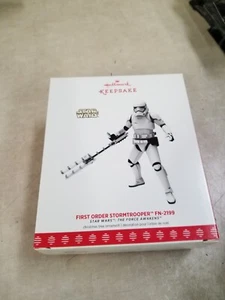 Hallmark Keepsake Star Wars First Order Stormtrooper FN-2199 Christmas Ornament - Picture 1 of 4