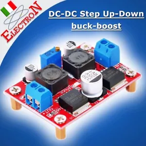 CONVERTITORE 3A DC-DC Step Up-Down buck-boost 3.5-28V a 1.25-26V LM2577S LM2596s - Foto 1 di 2