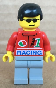 LEGO®-Minifigura Clásica Ciudad Octan Carrera Piloto Set 3308 Tribune - oct035 - Imagen 1 de 2