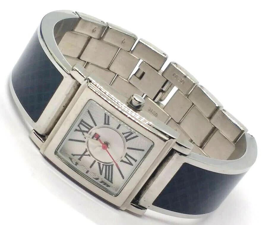 Tommy Hilfiger Reloj Mujer Cuarzo Acero Inoxidable Blanco Negro - Batería Nueva Foto 1 de 1