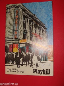 1966 London Playbill The Killing of Sister George Hermione Baddeley Andree Melly - Picture 1 of 2