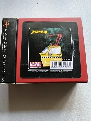 Knight Models Marvel Universe Metal deluxe Limited nib 70mm Spiderman Item#B122 - Image 1 of 2