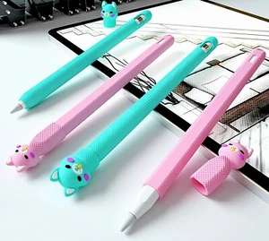 Apple Pencil 2nd Case / Cover for Ipad Tablet Touch Pen, Cute Cartoon Protective - Picture 1 of 11