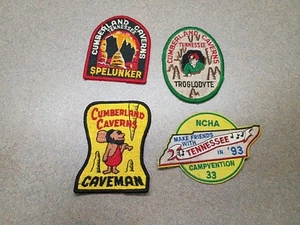 Vintage bestickter Aufnäher Lot Cumberland Caverns Spelunker Tennessee Campvention - Bild 1 von 17