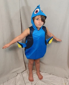 Disney Finding Dory / Nemo Youth Child 3T - 5T Hooded Bodysuit Cosplay Costume - Picture 1 of 7