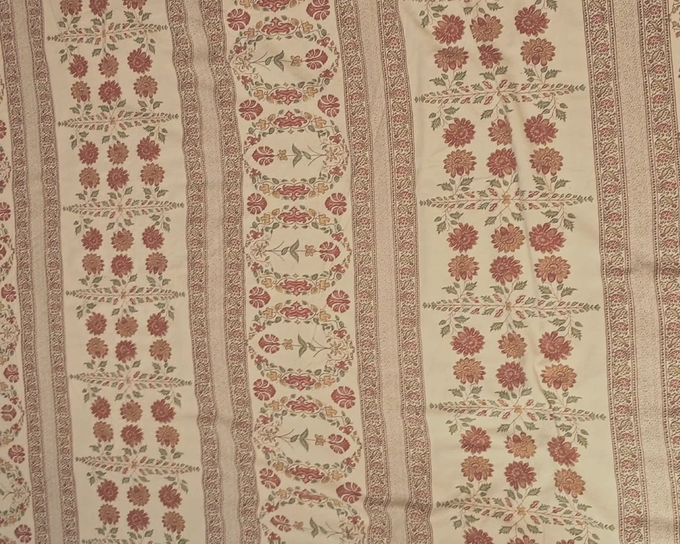 КЕРАМИЧЕСКИЙ АМБАР КАЛАМКАРИ ЦВЕТОЧНЫЕ ЛОЗЫ В РАМКЕ ГРАНИЦЫ ПОЛОСКА КРАСНЫЙ ПОЛНЫЙ/КОРОЛЕВА ПУХОВОЕ ОДЕЯЛО - Изображение 1 из 2