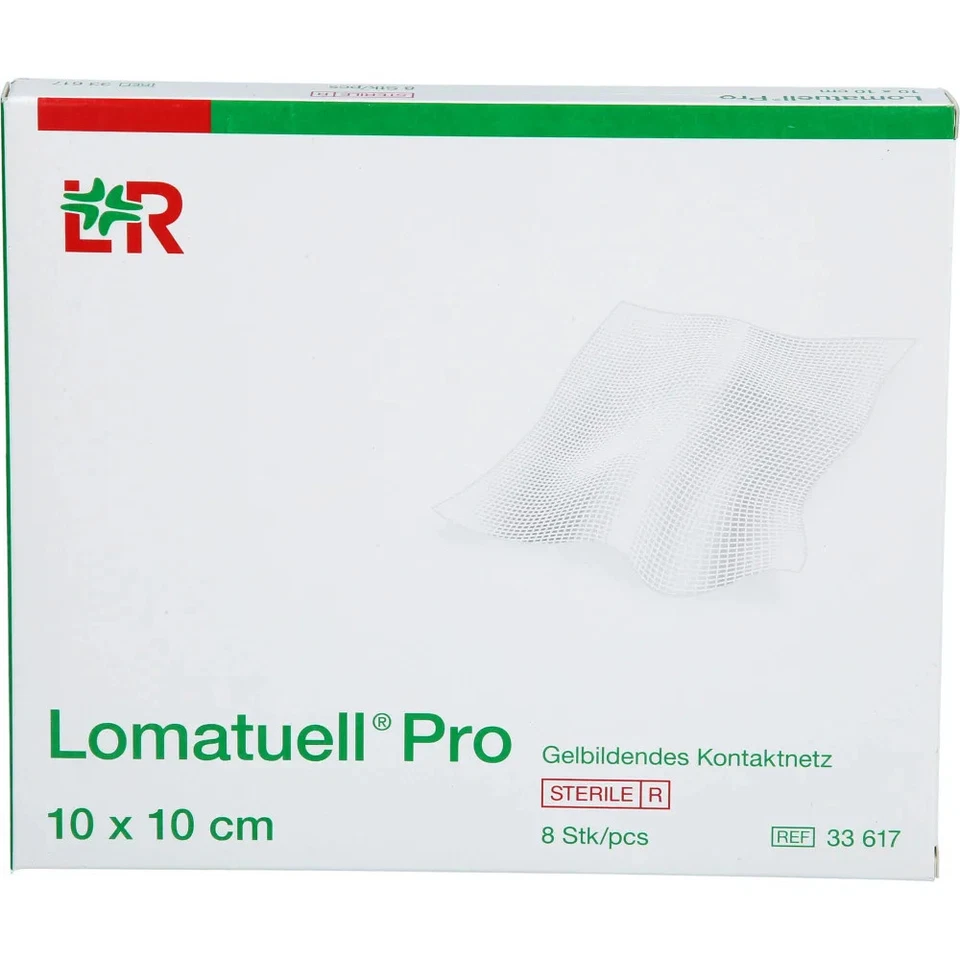 APOHOMECARE GMBH Lomatuell Pro 10x10 cm Steril 8St - 19144552