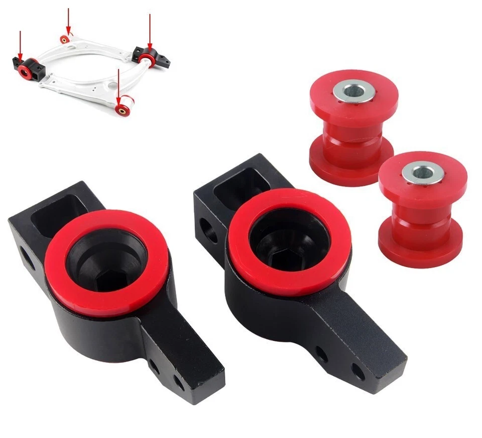 Suporte de braço de controle inferior dianteiro + bucha para VW Golf Jetta Beetle Eos Audi A3 - Imagem 1 de 4