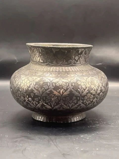 Jarra antigua mogol de plata rara del siglo XVII al XVIII Foto 1 de 4