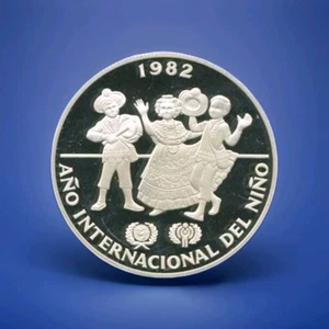10 Balboas Panama Argent PROOF - Imagen 1 de 5