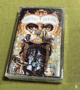 Dangerous by Michael Jackson Cassette Tape 1991 Epic VTG NEW sealed - Picture 1 of 2