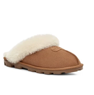 LO ÚLTIMO UGG Zapatillas Coquette Gamuza Firma Logo Detalle Clima Frío - Castaño NE Foto 1 de 4
