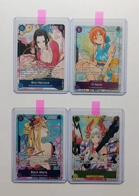 ONE PIECE Card Game TCG / Dash Pack 2025 full set all 4 cards / Promo ENG - Bild 1 von 4