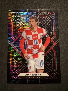2021-22 Obsidian Luka Modric Electric Etch Red Pulsar # /26 2022 - Bild 1 von 2
