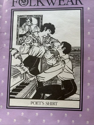 Sewing Pattern Folkwear 'Poet's Shirt' - Image 1 of 4