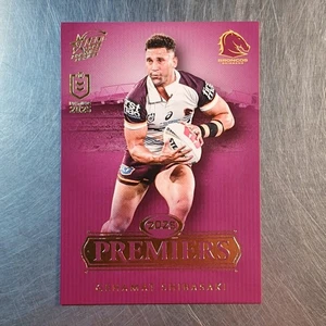 2025 Select NRL Brisbane Broncos Premiers Card PCG5 Gehamat Shibasaki - Picture 1 of 2