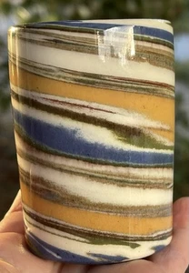Desert Sands Pottery Mission Swirl 3" Small Mini Vase - Picture 1 of 17
