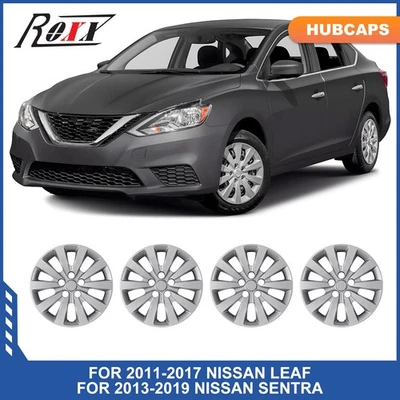 Juego de 4 tapacubos tapacubos de 16" para Nissan Sentra 2013-19/2011-17 Nissan Leaf Foto 1 de 4