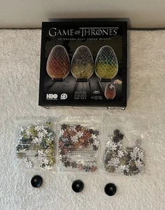 Puzzle Game of Thrones GoT 3D Dragon Eggs - scatola aperta vedi foto - Foto 1 di 3