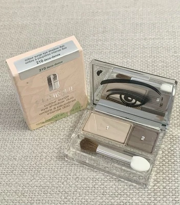 Clinique Colour Surge Eye Shadow Duo 210 Deco-Dence 2.2g Boxed *New* - Image 1 of 4