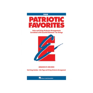 Patriotic Favorites for Strings Violin Book (Parts 1/2) - Picture 1 of 1