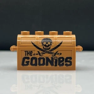 Custom Printed Lego Goonies Never Say Die Trunk / Treasure Chest - Picture 1 of 3
