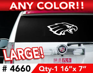 PHILADELPHIA EAGLES LARGE VEHICLE DECAL STICKER 16"x 7" - Picture 1 of 2