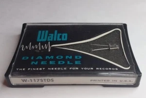 W-117STDS WALCO Turntable Nadel Plattenspieler Stylus Vintage NOS Neu - Bild 1 von 2