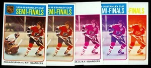 1975-76 TOPPS LOA # 2 STANLEY CUP SIMI-FINALS PROGRESSIVE PROOF SET 10 MINT * - Bild 1 von 7