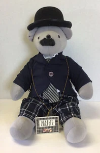 Bearlie Chaplin Very Important Bear-North American Bears 20” Vintage Plush - Picture 1 of 9
