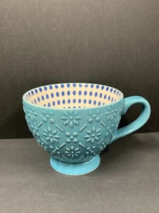 Blue Signature Large Ceramic Design On Outside And Inside mug - Picture 1 of 9