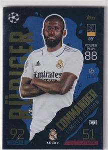 Topps Match Attax Champions League 22/23 LE CO 2 Antonio Rüdiger Commander - Bild 1 von 1