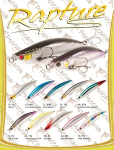 Rapture jerk BAYLINER 80mm/10gr floating Artificiale spinning - Imagen 1 de 11