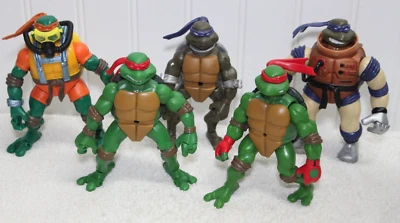 Mirage Playmate 玩具 2003/2004 忍者神龟 TMNT - 5 人偶 — 第 1/4 张图片