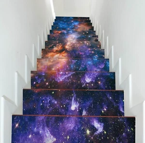 3D Fun Universe G206 Stair Risers Decoration Photo Mural Vinyl Decal Wallpaper E - Bild 1 von 6