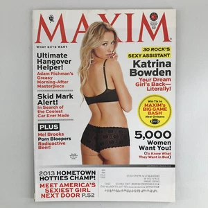 Maxim Magazine Jan/Feb 2013 Subscription Edition Cover: Katrina Bowden - Imagen 1 de 2